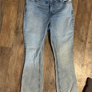 Maurices Light Blue Straight Leg Jeans